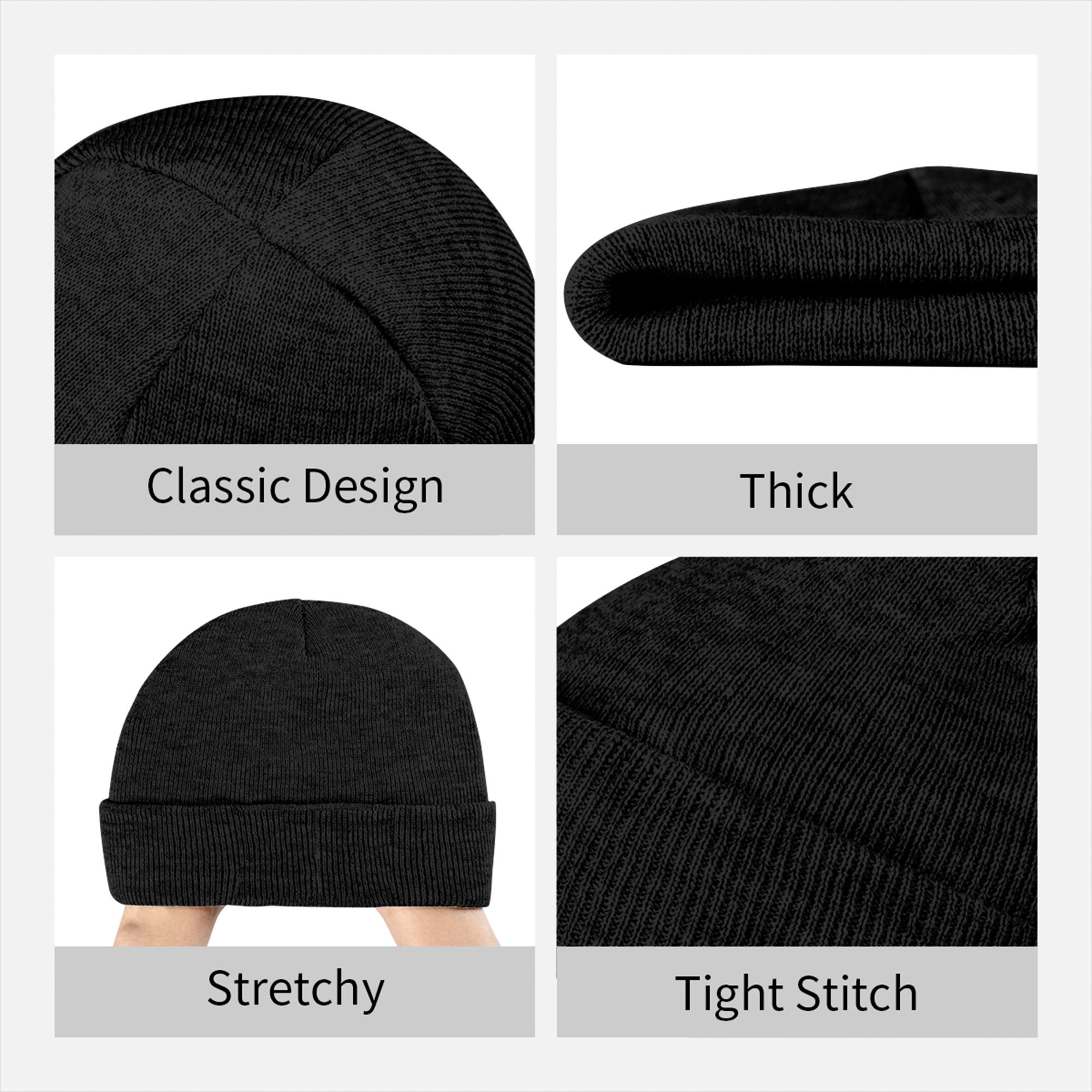 Bonnet en tricot côtelé à reve - Beanie Cuffed Knit avis et prix