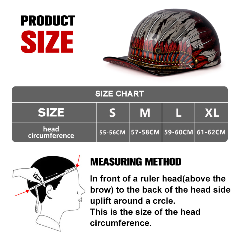 Demi-casque de vélo ouvert pou - Baseball Cap Structured avis et prix