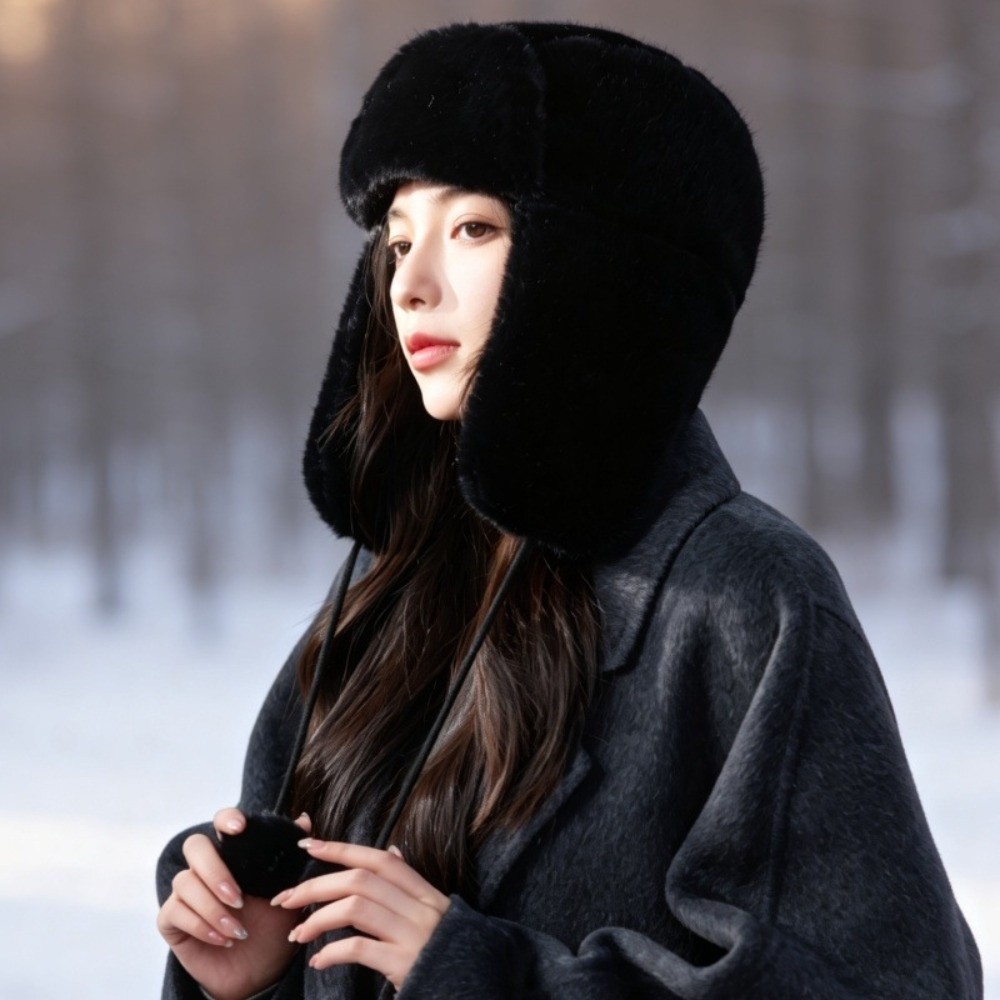 Chapeau chaud en polyester ave - Trapper Hat Ear Flap avis et prix