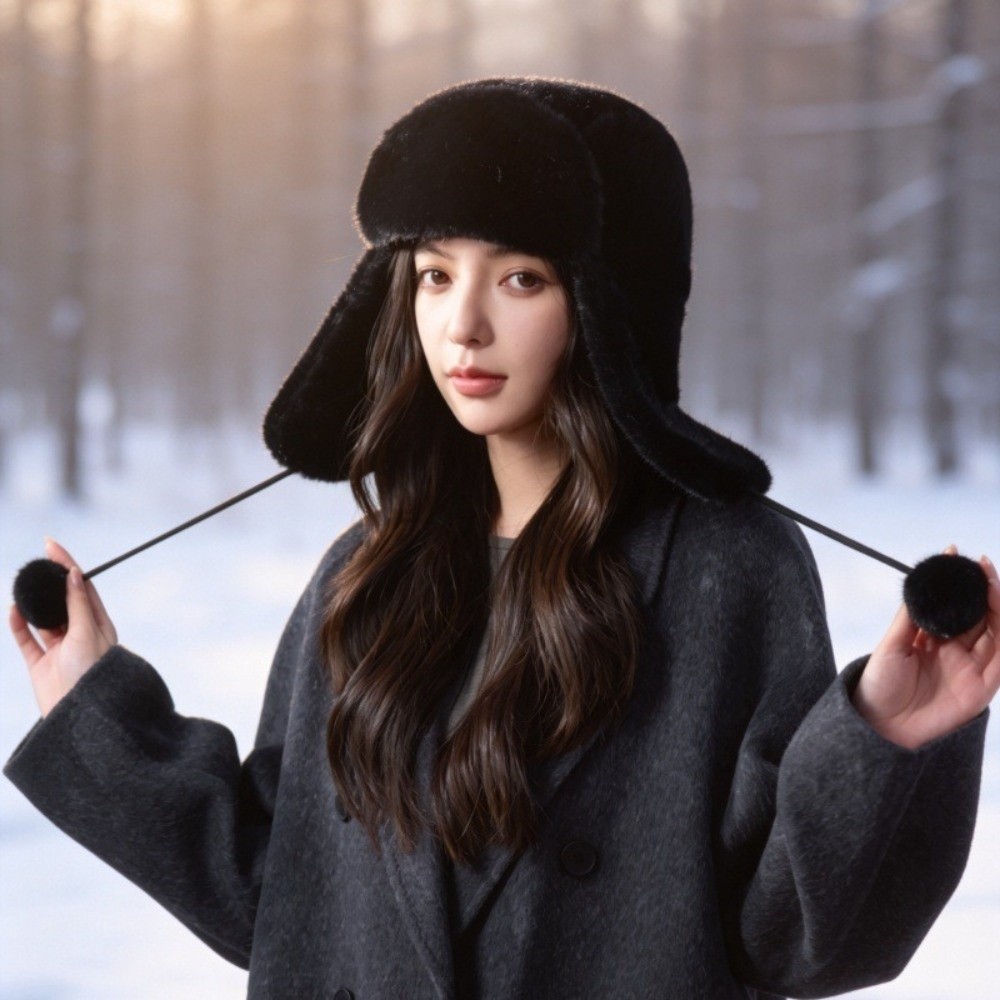 Chapeau chaud en polyester ave - Trapper Hat Ear Flap avis et prix