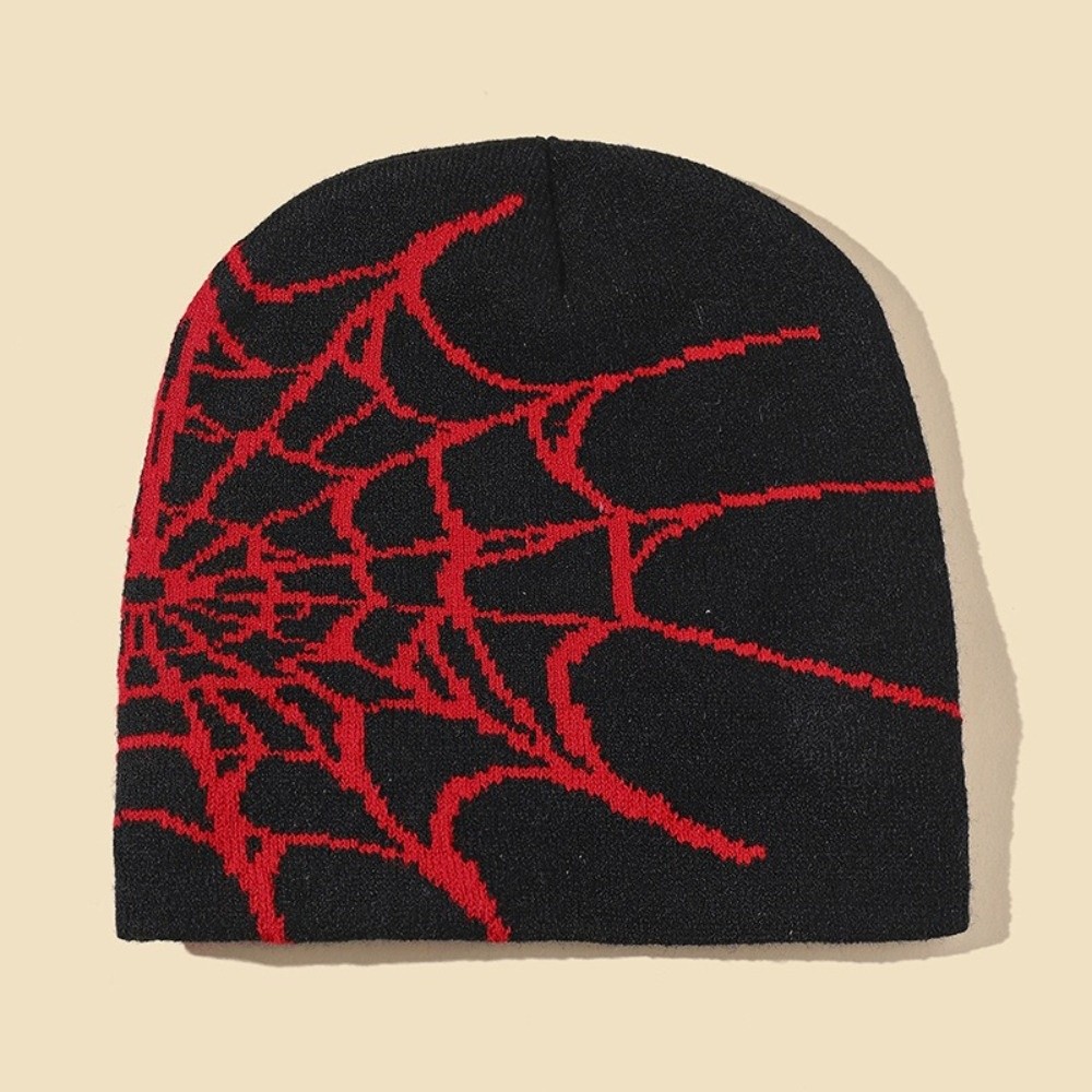 Bonnet vintage à motif toile d - Beanie Cuffed Knit avis et prix