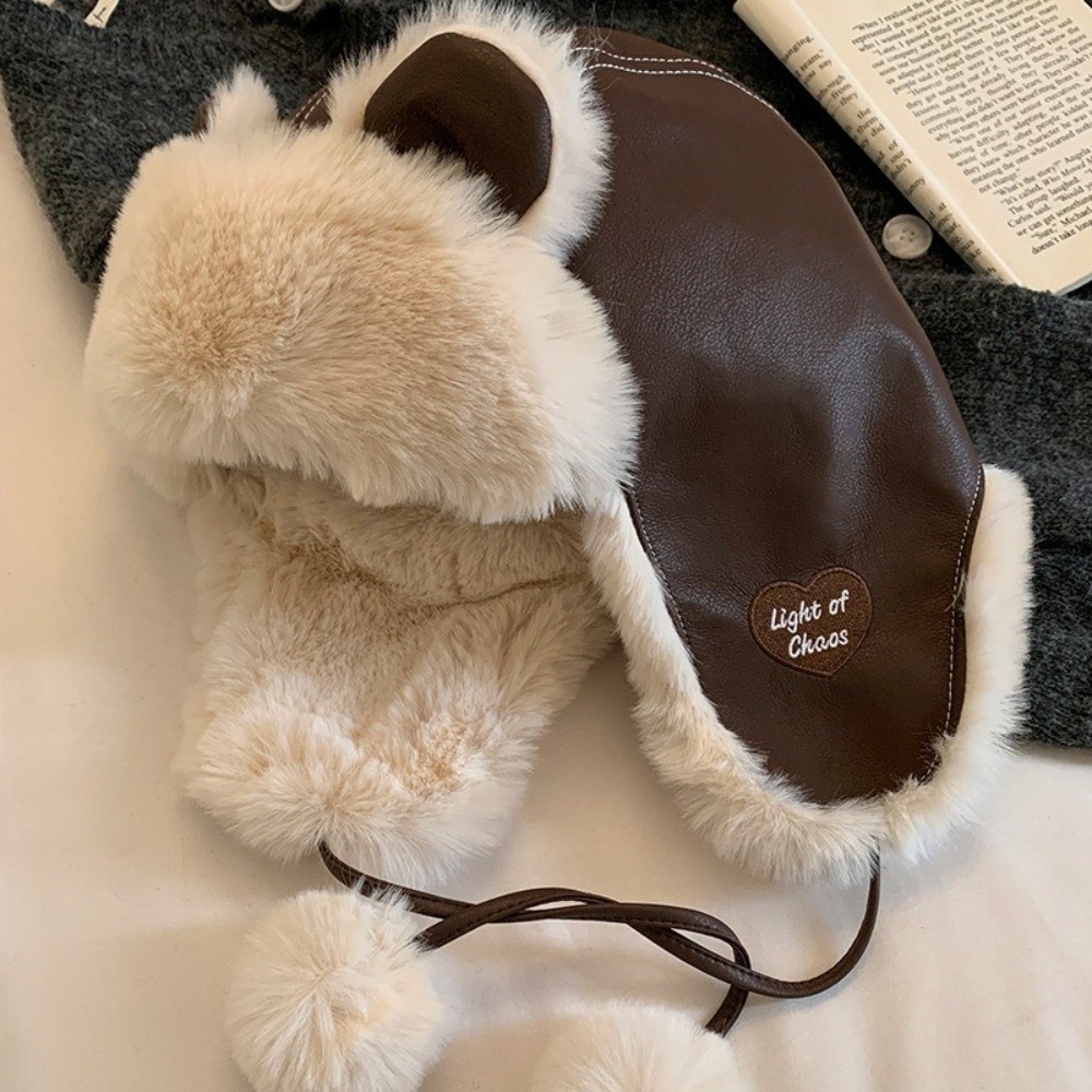 Chapeau classique en similicui - Trapper Hat Ear Flap avis et prix
