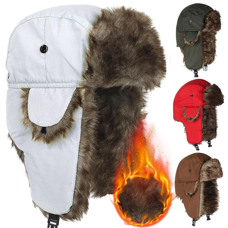 Casquettes d'hiver chaudes pou - Trapper Hat Ear Flap avis et prix