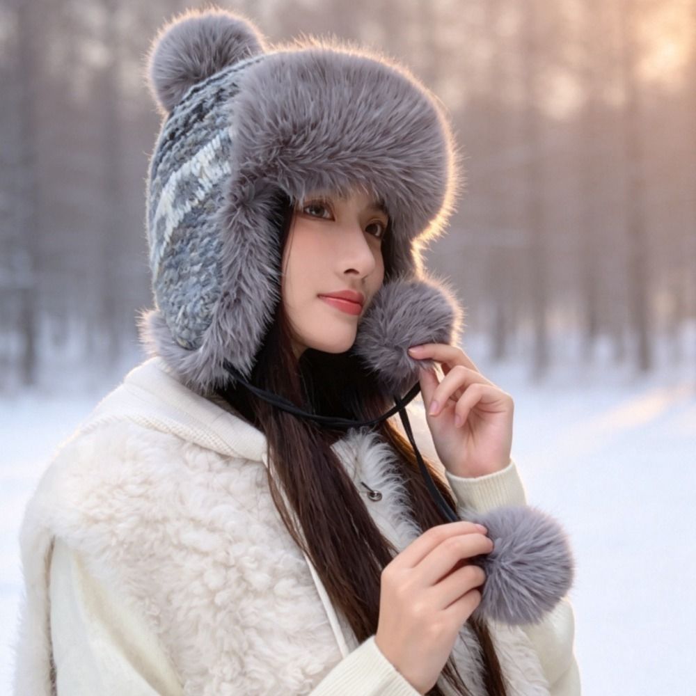 Chapeau de trappeur élégant en - Trapper Hat Ear Flap avis et prix